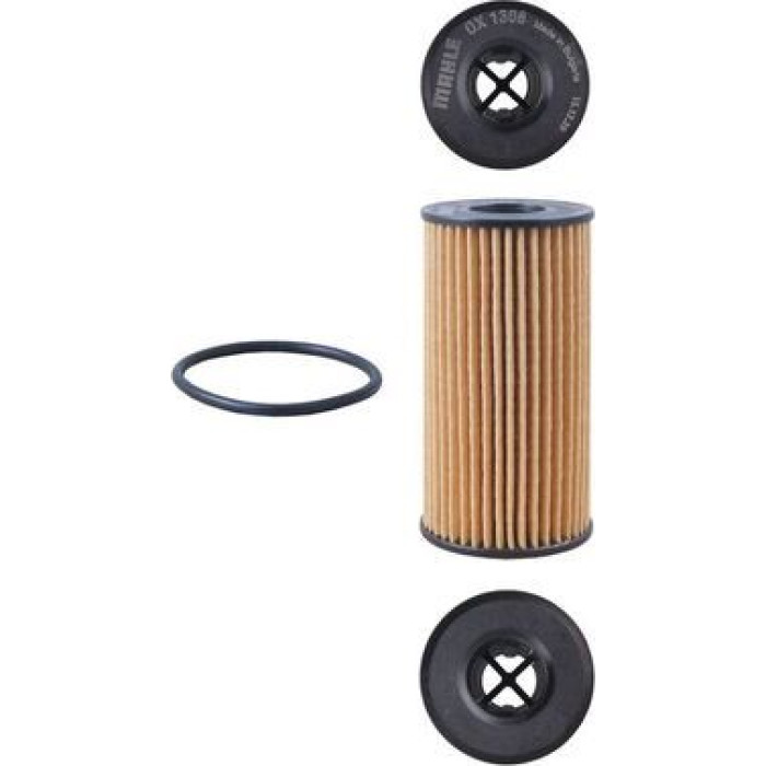 OX 1308D MAHLE Ölfilter OX 1308D, Filtereinsatz, Höhe 112,5 mm – u. a. für Mercedes-Benz Citan Kasten/Großraumlimousine (W415), (W420), Tourer (W415) – OE Nummer 6081800600 - l OX 1308D MAHLE Ölfilter OX 1308D, Filtereinsatz, Höhe 112,5 mm – u. a. für Mercedes-Benz Citan Kasten/Großraumlimousine (W415), (W420), Tourer (W415) – OE Nummer 6081800600 - l