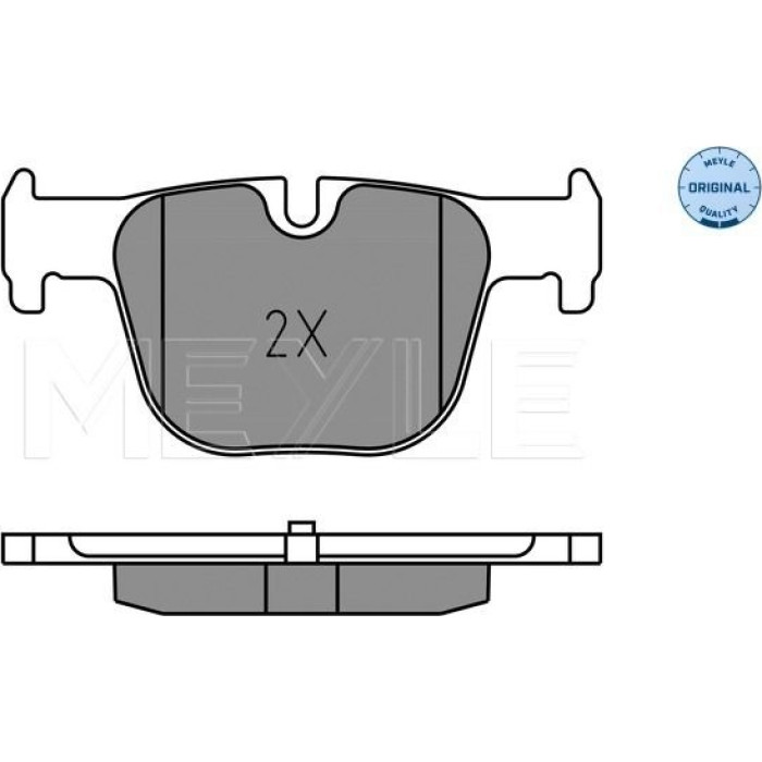 252551417 MEYLE Bremsbelagsatz BMW 3/4 11 252551417 MEYLE Bremsbelagsatz BMW 3/4 11