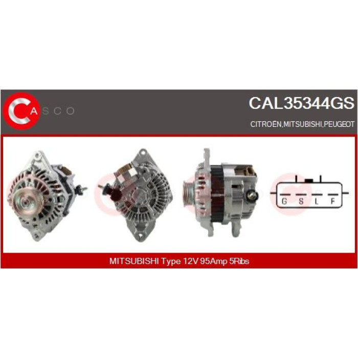 CASCO Generator CAL35344GS CASCO Generator CAL35344GS