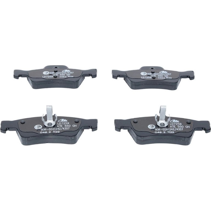 13.0470-7259.2 ATE Bremsbelagsatz Mercedes-Benz Hinterachse C218/X218/W212/S212 2.1-5.5 09- Keramik 13.0470-7259.2
