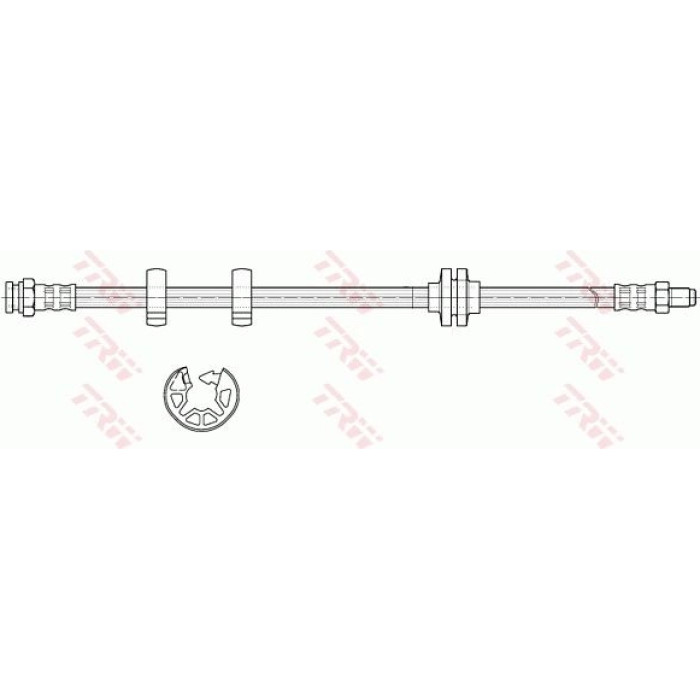 TRW Bremsschlauch PHB627