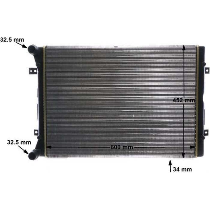 Kühler, Motorkühlung CR 2038 000S