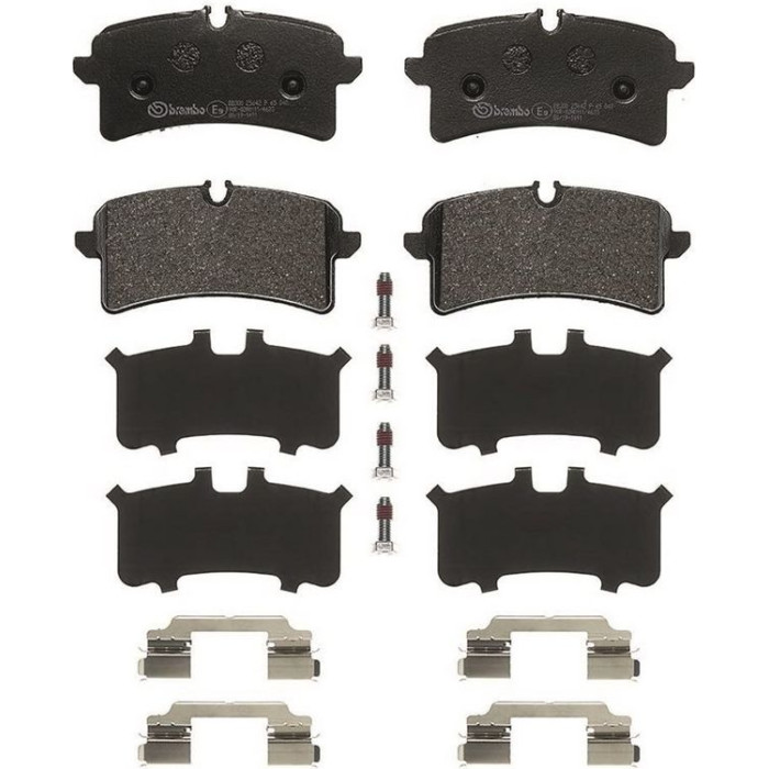 P 65 040 Brembo Prime Bremsbelagsatz Hinterachse – P 65 040 – nicht für Carbon-Keramik-Bremsscheiben – OE Nummer 95B698451 P 65 040 Brembo Prime Bremsbelagsatz Hinterachse – P 65 040 – nicht für Carbon-Keramik-Bremsscheiben – OE Nummer 95B698451