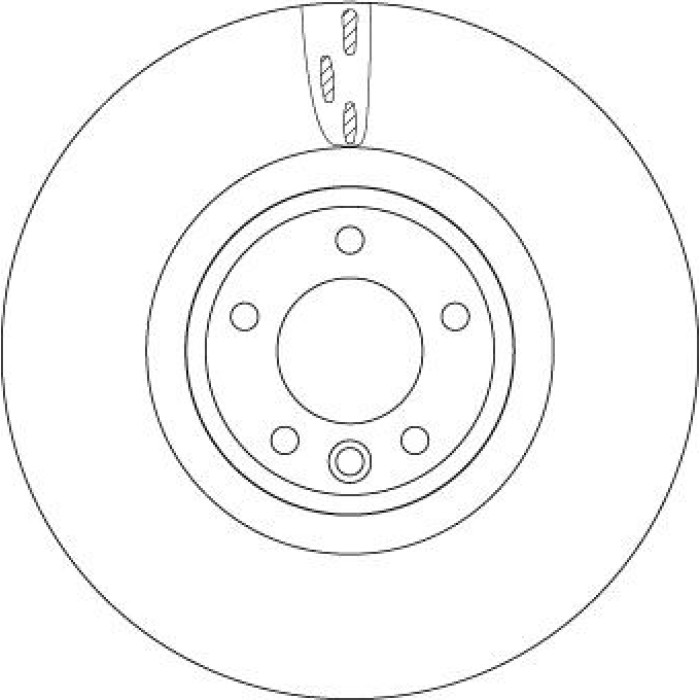 TRW Bremsscheibe DF6957S TRW Bremsscheibe DF6957S