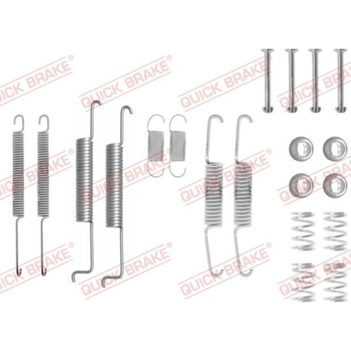 105-0597 Quick Brake Montagesatz für Bremsbacken 105-0597