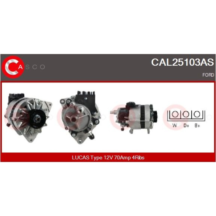 CASCO Generator CAL25103AS CASCO Generator CAL25103AS