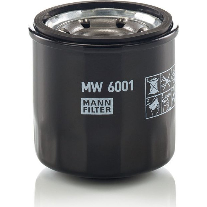 MANN-FILTER Ölfilter Motorrad MW 6001