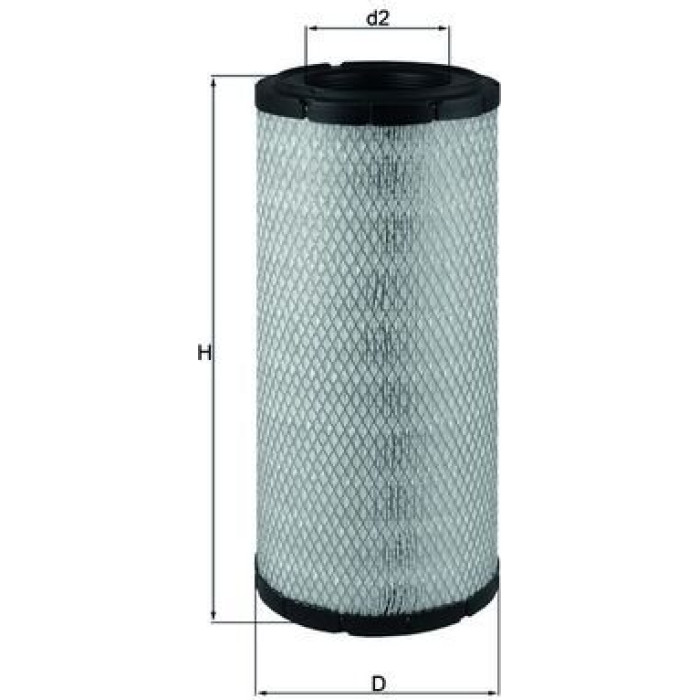 MAHLE Luftfilter LX 3596