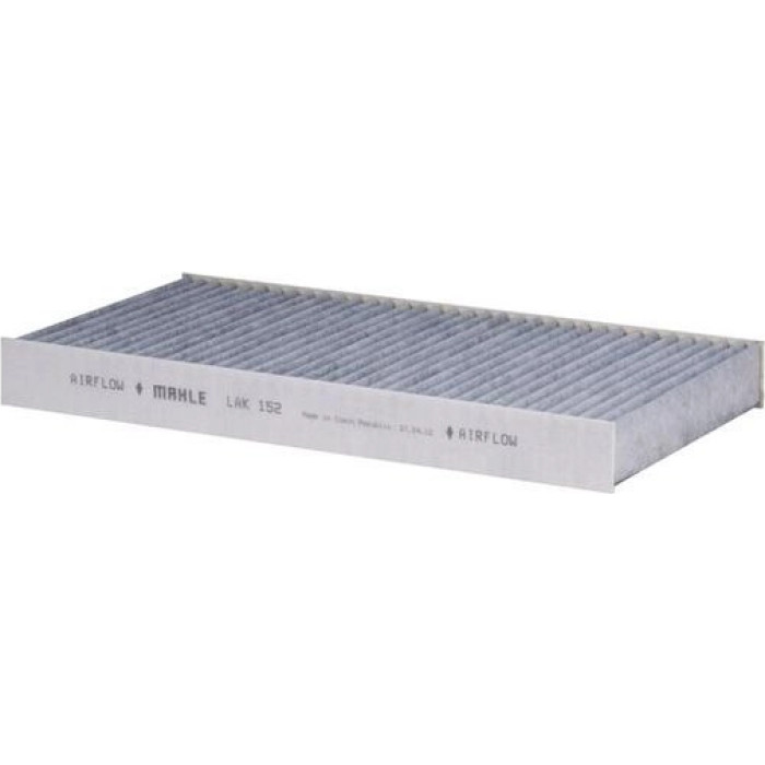 LAK 152 MAHLE Innenraumfilter 152, Aktivkohlefilter, 288 x 160 x 30 mm – u. a. für IVECO Daily III Kasten, Pritsche/Fahrgestell, Bus – OE Nummer 93162491 - l LAK 152 MAHLE Innenraumfilter 152, Aktivkohlefilter, 288 x 160 x 30 mm – u. a. für IVECO Daily III Kasten, Pritsche/Fahrgestell, Bus – OE Nummer 93162491 - l