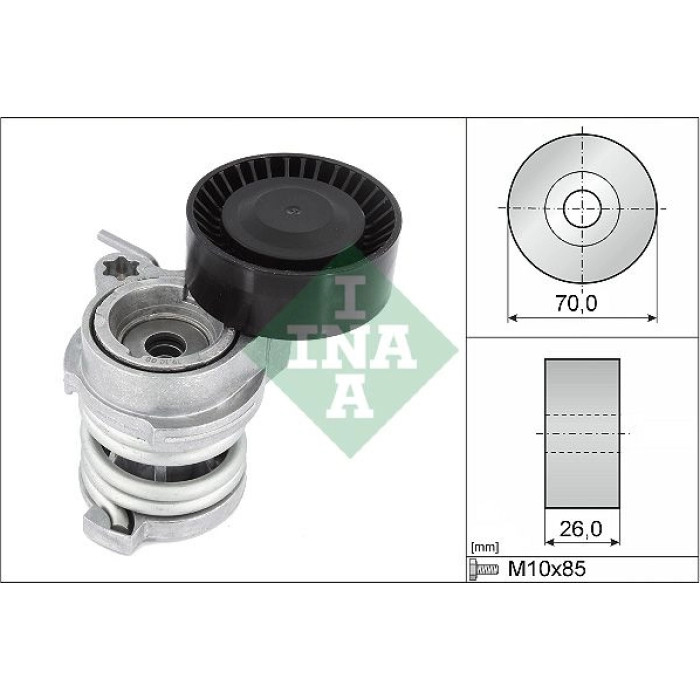 Spannarm, Keilrippenriemen 534 0708 10 Spannarm, Keilrippenriemen 534 0708 10
