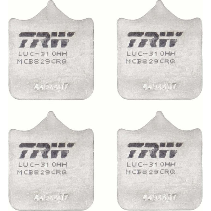 TRW Bremsbeläge ohne ABE MCB829CRQ TRW Bremsbeläge ohne ABE MCB829CRQ