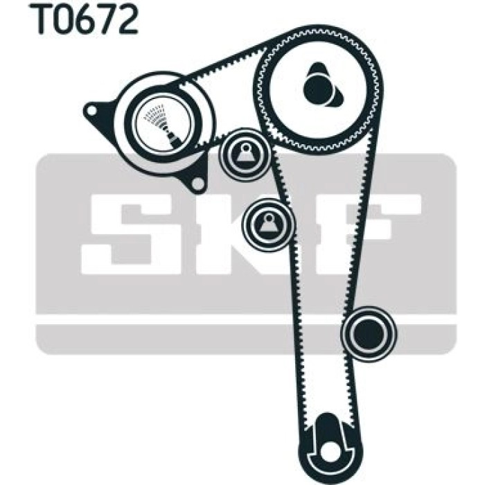 SKF Zahnriemensatz VKMA 92513 SKF Zahnriemensatz VKMA 92513