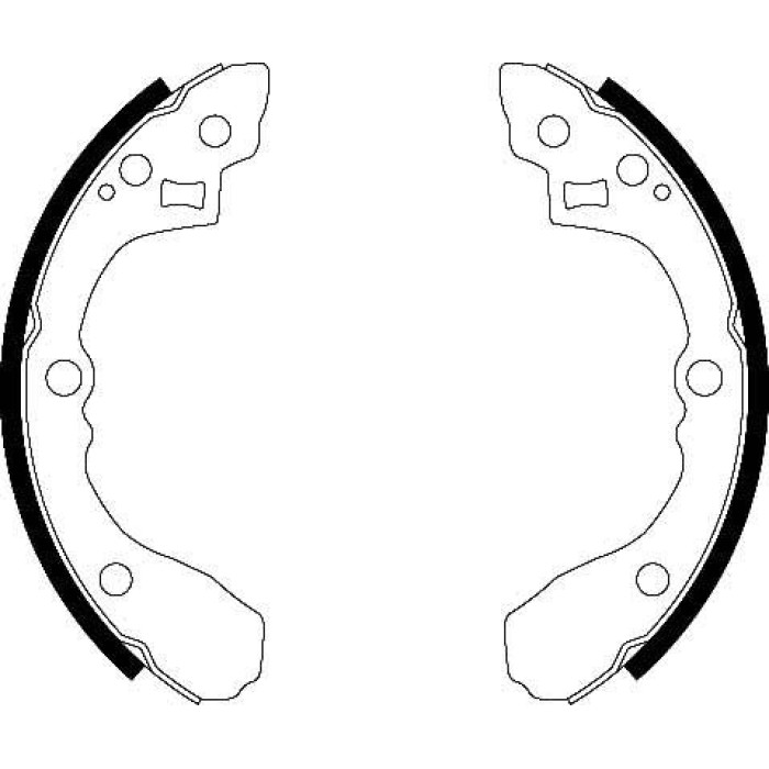 TRW Bremsbacken GS8439