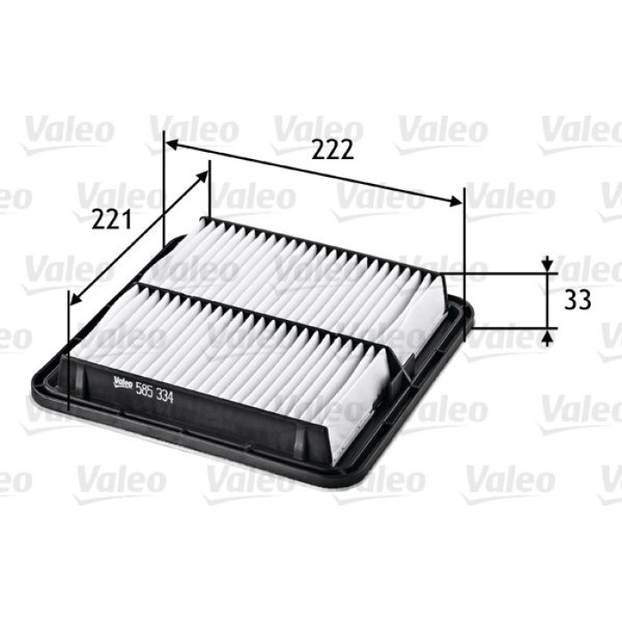 Valeo Luftfilter 585334