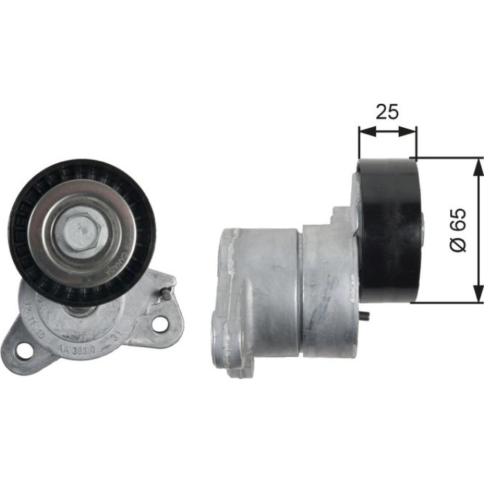 Gates Spannrolle T39053 Gates Spannrolle T39053