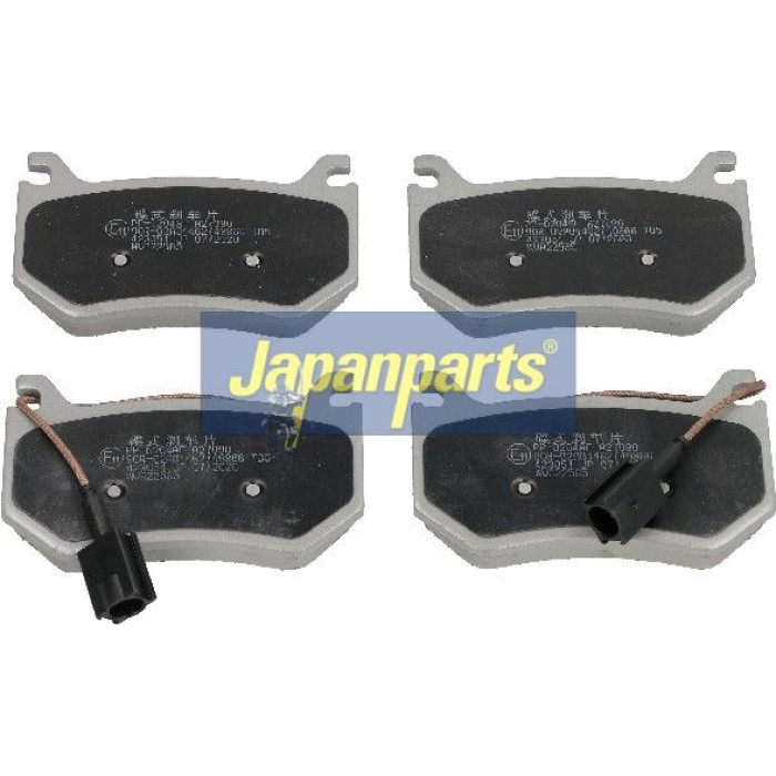 Japanparts Bremsbeläge PP-0204AF Japanparts Bremsbeläge PP-0204AF