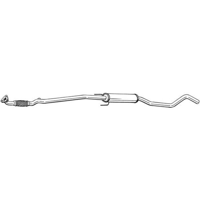 Bosal Schalldämpfer 295-615 Bosal Schalldämpfer 295-615