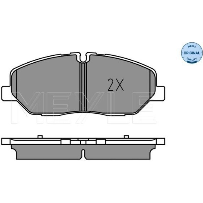 MEYLE Scheibenbremsbelagsatz 025 224 2020/PD MEYLE Scheibenbremsbelagsatz 025 224 2020/PD