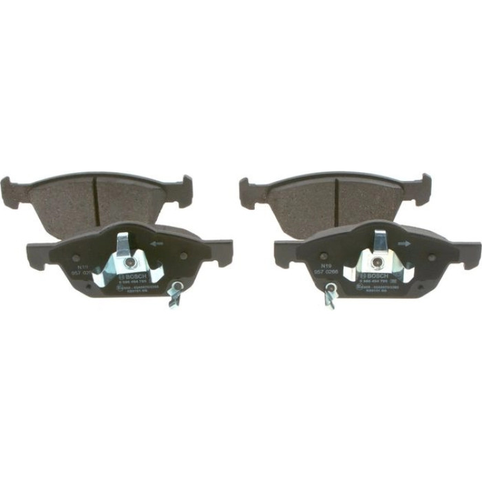 Bosch Bremsbelagsatz Vorderachse 0 986 494 785 Bosch Bremsbelagsatz Vorderachse 0 986 494 785