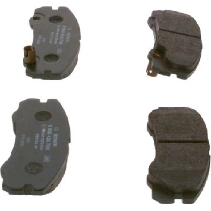 Bosch Bremsbelagsatz 0 986 424 760 Bosch Bremsbelagsatz 0 986 424 760