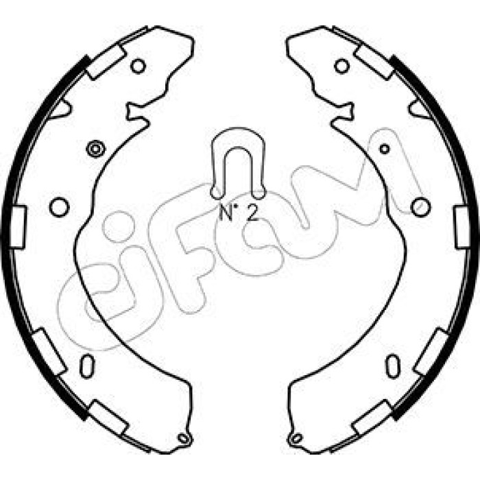 CIFAM Bremsbackensatz 153-269