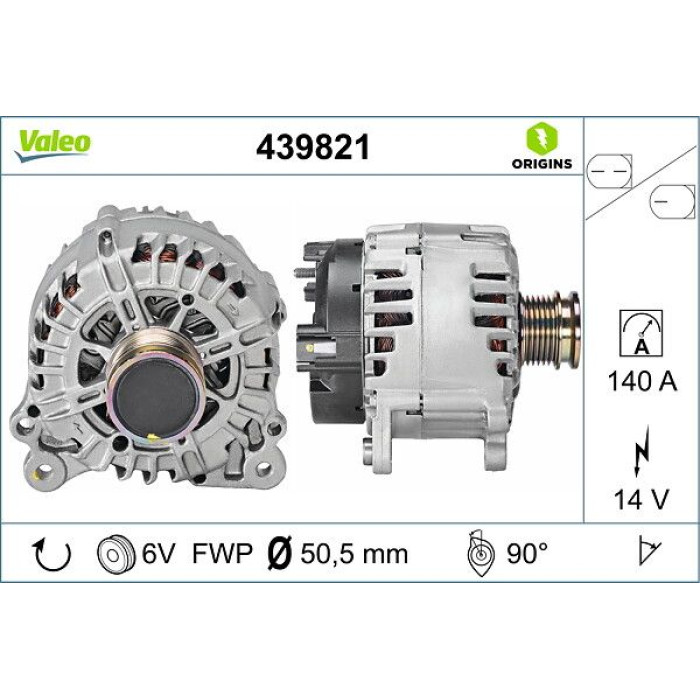 Valeo Lichtmaschine 439821 Valeo Lichtmaschine 439821