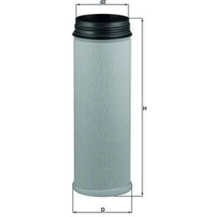 MAHLE Sekundärluftfilter LXS 277 MAHLE Sekundärluftfilter LXS 277