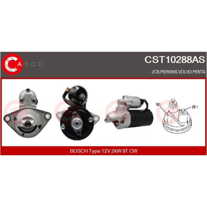 CASCO Anlasser CST10288AS CASCO Anlasser CST10288AS
