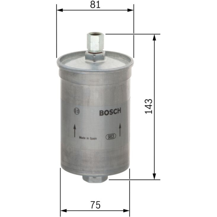 0 450 905 007 Bosch Kraftstofffilter Db W114 2,8/3,5/4,5 0 450 905 007 0 450 905 007 Bosch Kraftstofffilter Db W114 2,8/3,5/4,5 0 450 905 007
