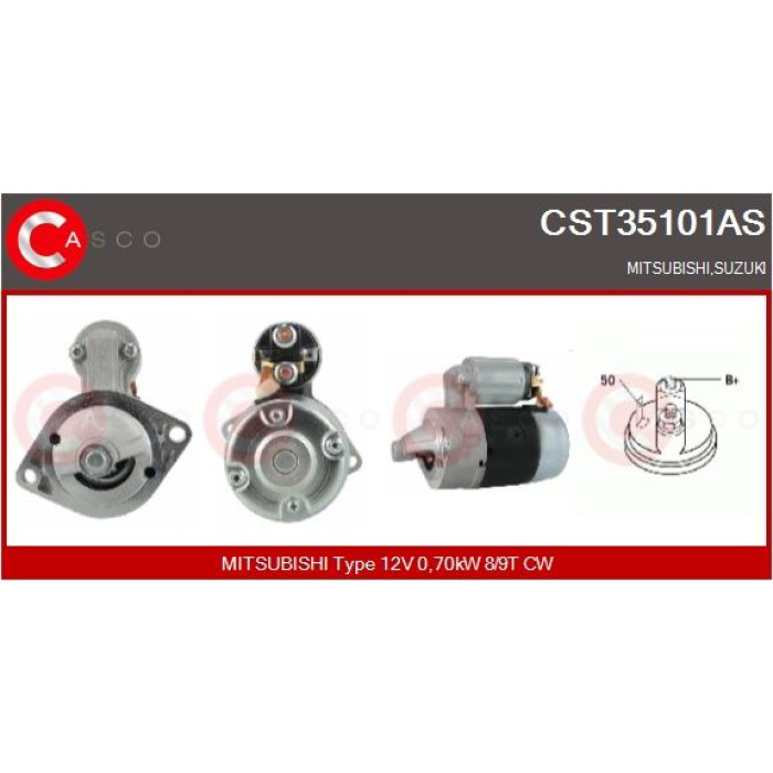 CASCO Anlasser CST35101AS CASCO Anlasser CST35101AS