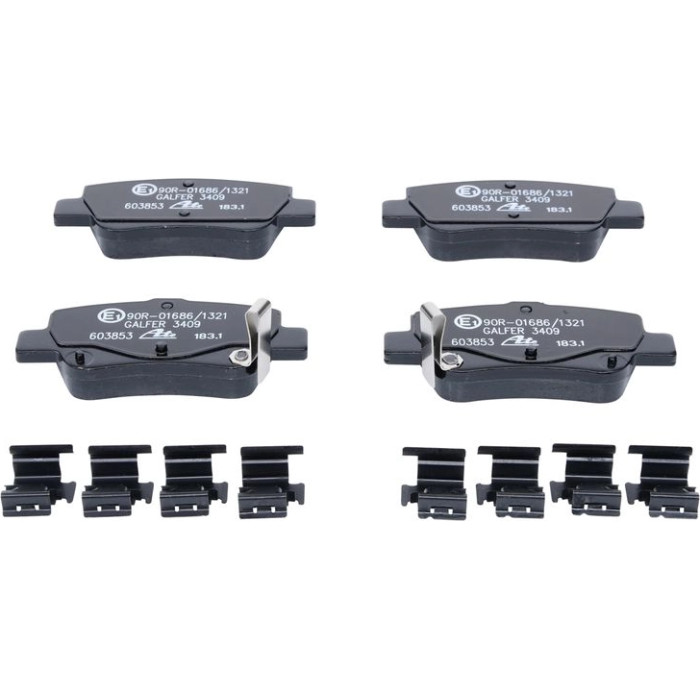 ATE Bremsbelagsatz Toyota Hinterachse Avensis 1.6-2.2 D-4D 09 13.0460-3853.2 ATE Bremsbelagsatz Toyota Hinterachse Avensis 1.6-2.2 D-4D 09 13.0460-3853.2