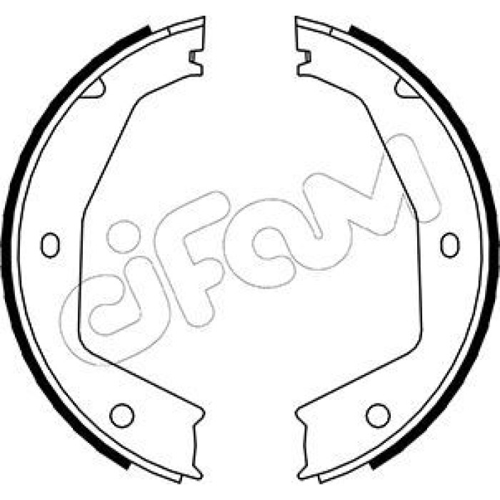 CIFAM Bremsbackensatz, Feststellbremse 153-197 CIFAM Bremsbackensatz, Feststellbremse 153-197