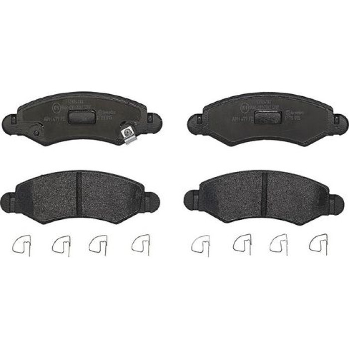 BREMBO Bremsklötze VA P 79 015 BREMBO Bremsklötze VA P 79 015