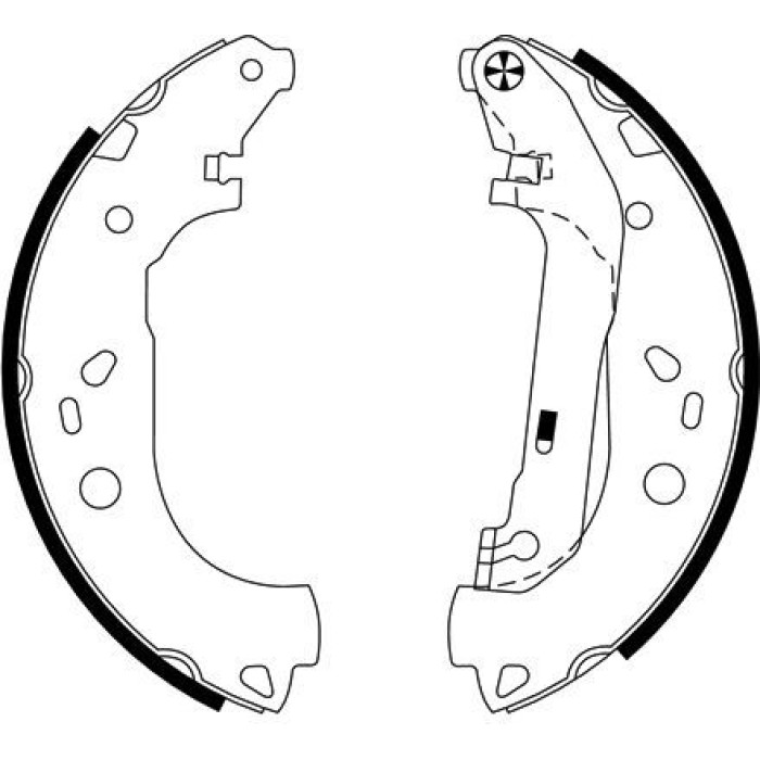 Textar Bremsbackensatz 91061400