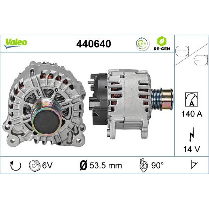 Valeo Lichtmaschine 440640