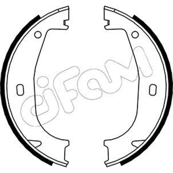 CIFAM Bremsbackensatz, Feststellbremse 153-016