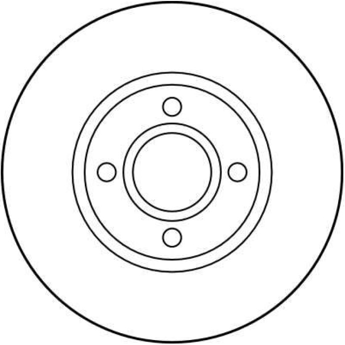TRW Bremsscheibe Ford Mondeo DF2751 TRW Bremsscheibe Ford Mondeo DF2751