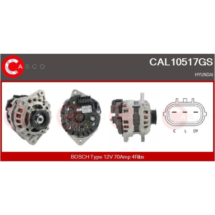 CASCO Generator CAL10517GS CASCO Generator CAL10517GS