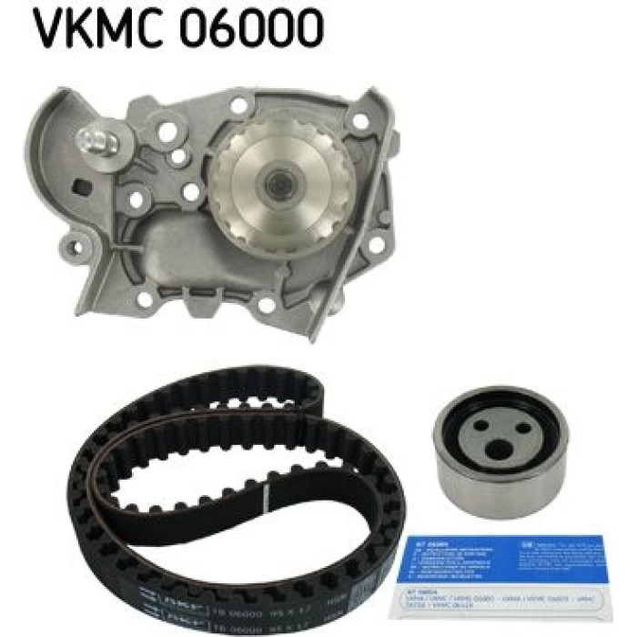 SKF Zahnriemensatz mit Wasserpumpe VKMC 06000 SKF Zahnriemensatz mit Wasserpumpe VKMC 06000