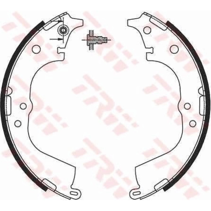 GS8693 TRW Bremsbacken GS8693 GS8693 TRW Bremsbacken GS8693