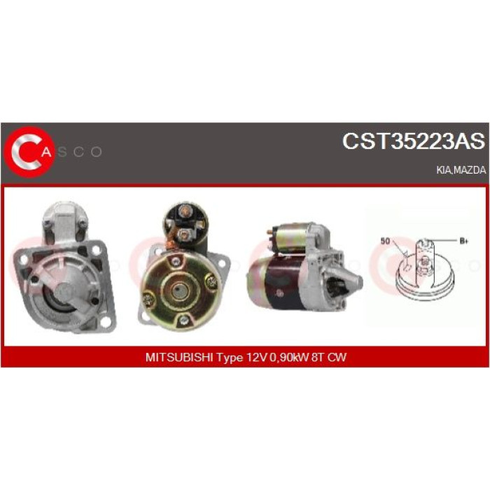 CASCO Anlasser CST35223AS CASCO Anlasser CST35223AS