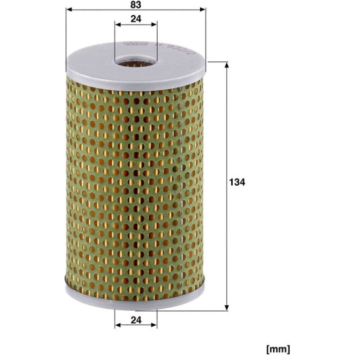 MANN-FILTER Ölfilter LKW H 932/2