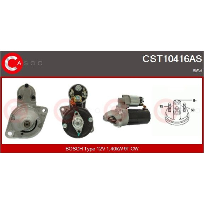 CASCO Anlasser CST10416AS CASCO Anlasser CST10416AS