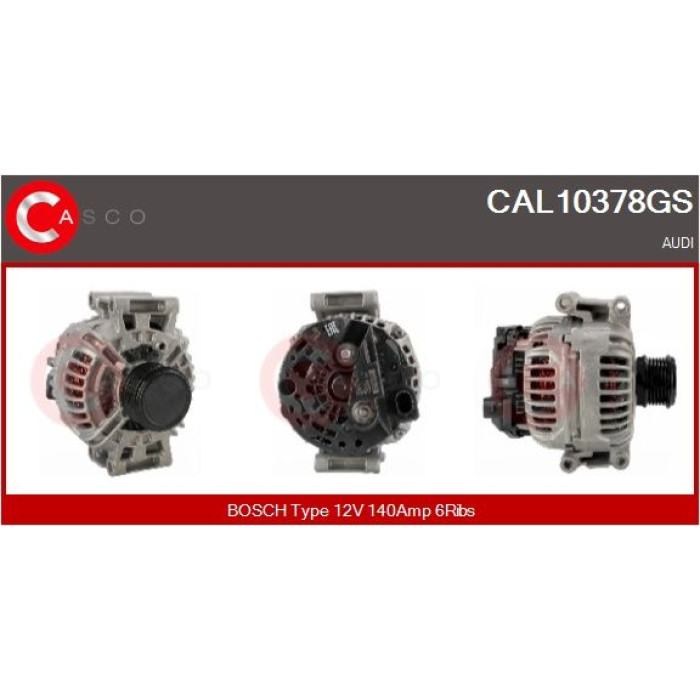 CASCO Generator CAL10378GS CASCO Generator CAL10378GS