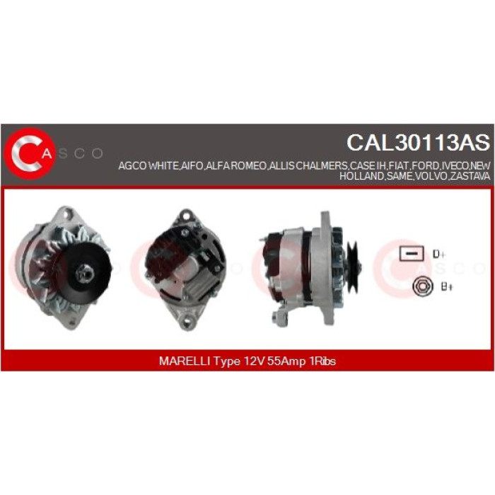 CASCO Generator CAL30113AS CASCO Generator CAL30113AS