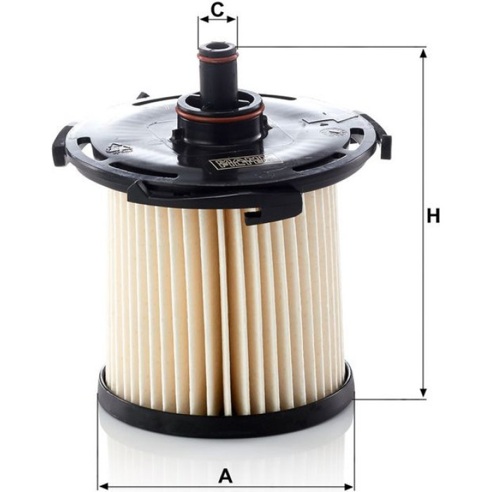 MANN-FILTER Kraftstofffilter PU 12 003 z MANN-FILTER Kraftstofffilter PU 12 003 z