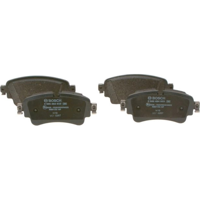 Bosch Bremsbelagsatz Hinterachse 0 986 494 833