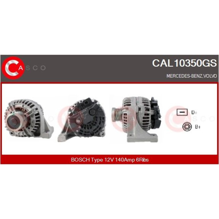 CASCO Generator CAL10350GS CASCO Generator CAL10350GS