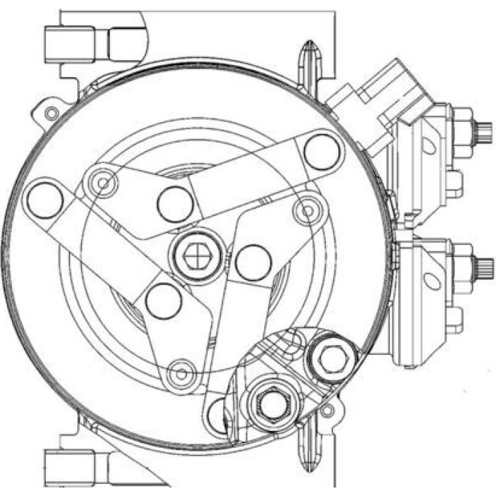 ACP 1366 000P MAHLE Klimakompressor 1366 000P, 12 V, 7VS16ic, R1234yf/R134a – u. a. für Ford Fiesta VI (CB1, CCN), VI Van, Focus III – OE Nummer 1718580 - l ACP 1366 000P MAHLE Klimakompressor 1366 000P, 12 V, 7VS16ic, R1234yf/R134a – u. a. für Ford Fiesta VI (CB1, CCN), VI Van, Focus III – OE Nummer 1718580 - l