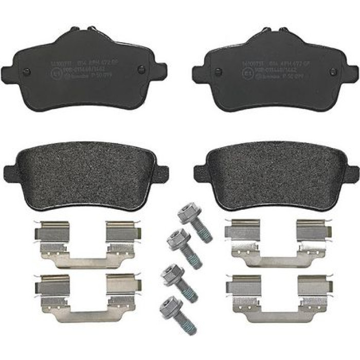 P 50 099 Brembo Prime Bremsbelagsatz Hinterachse – P 50 099 – 116 x 50 x 19 mm – Bremssystem TRW – OE Nummer 0004201705 P 50 099 Brembo Prime Bremsbelagsatz Hinterachse – P 50 099 – 116 x 50 x 19 mm – Bremssystem TRW – OE Nummer 0004201705
